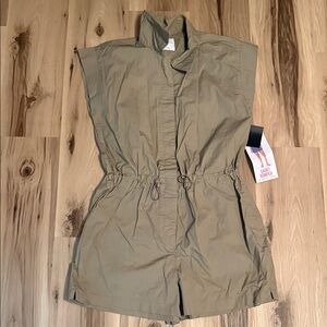 Celebrity Pink Khaki/Tan Romper